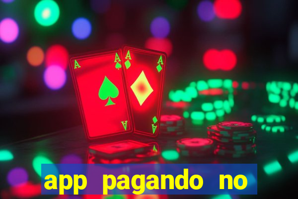 app pagando no cadastro via pix